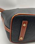 Dooney & Bourke Blue Leather Tote Bag