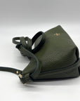 Kate Spade Enchanted Green Pebbled Leather Mini Crossbody Bag