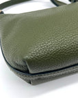 Kate Spade Enchanted Green Pebbled Leather Mini Crossbody Bag