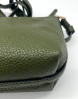 Kate Spade Enchanted Green Pebbled Leather Mini Crossbody Bag