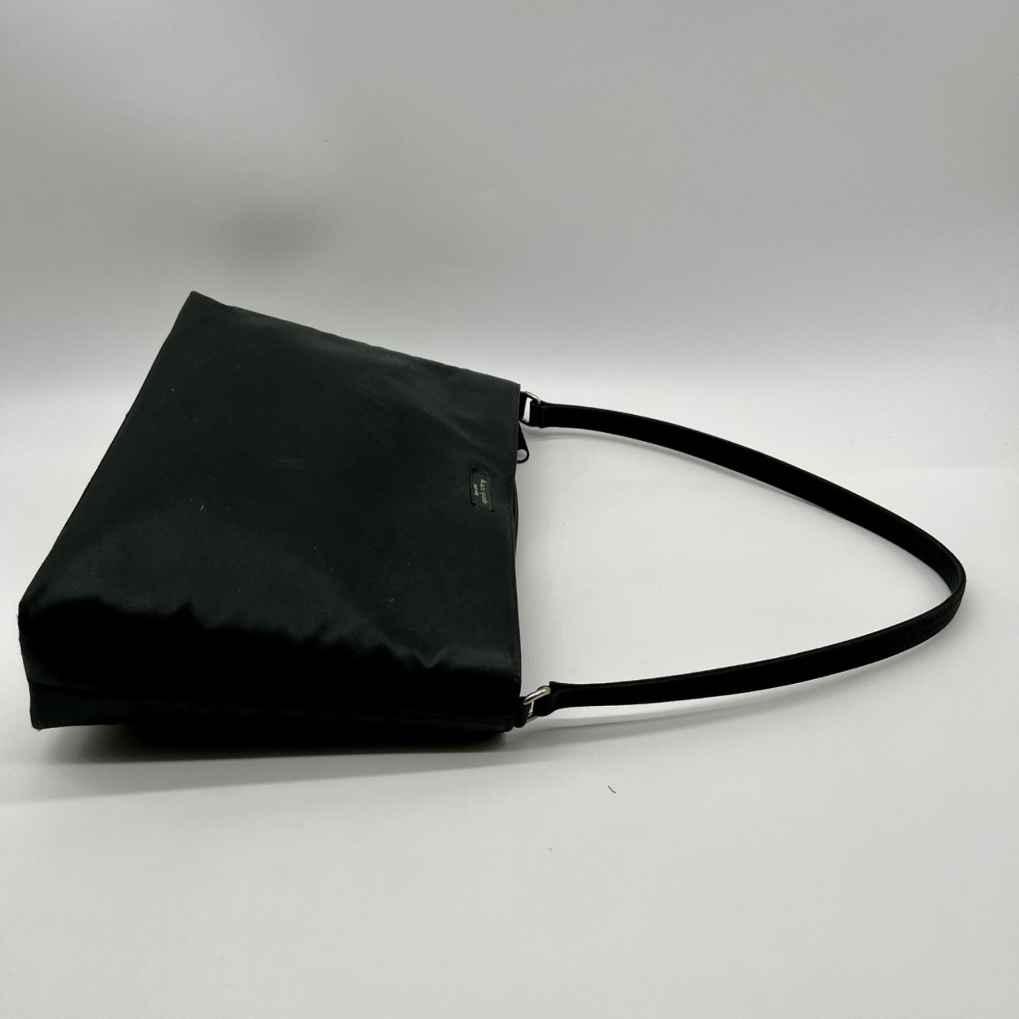 Kate Spade Black Nylon Top Handle Shoulder Bag