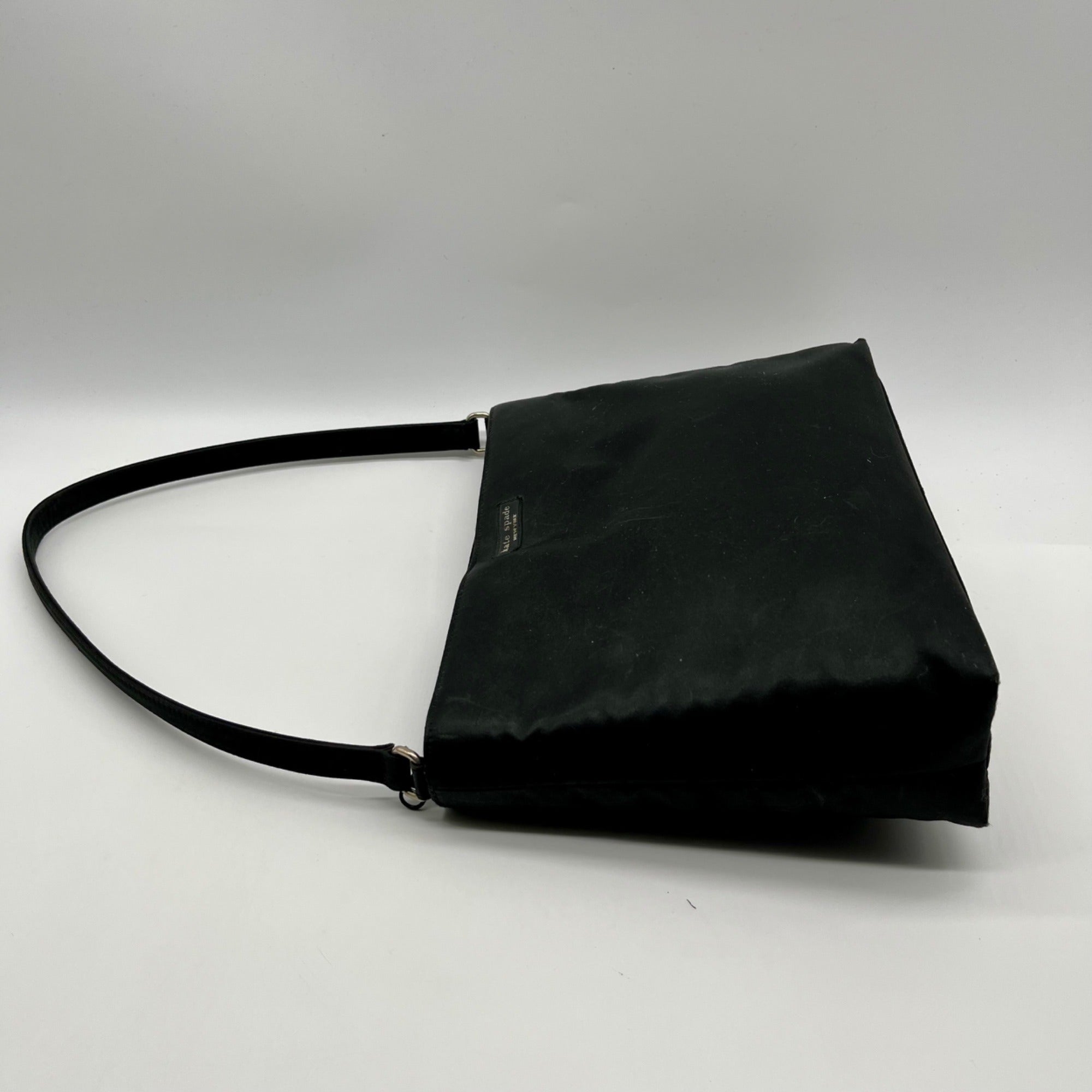 Kate Spade Black Nylon Top Handle Shoulder Bag