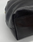 Old Trend Genuine Leather Black Doctor Satchel Bag