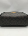 Coach Brown Monogram Canvas Kacey Convertible Satchel Bag C6230
