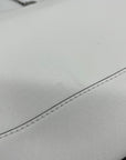 Michael Kors Optic White Leather East West Sallie Tote Bag