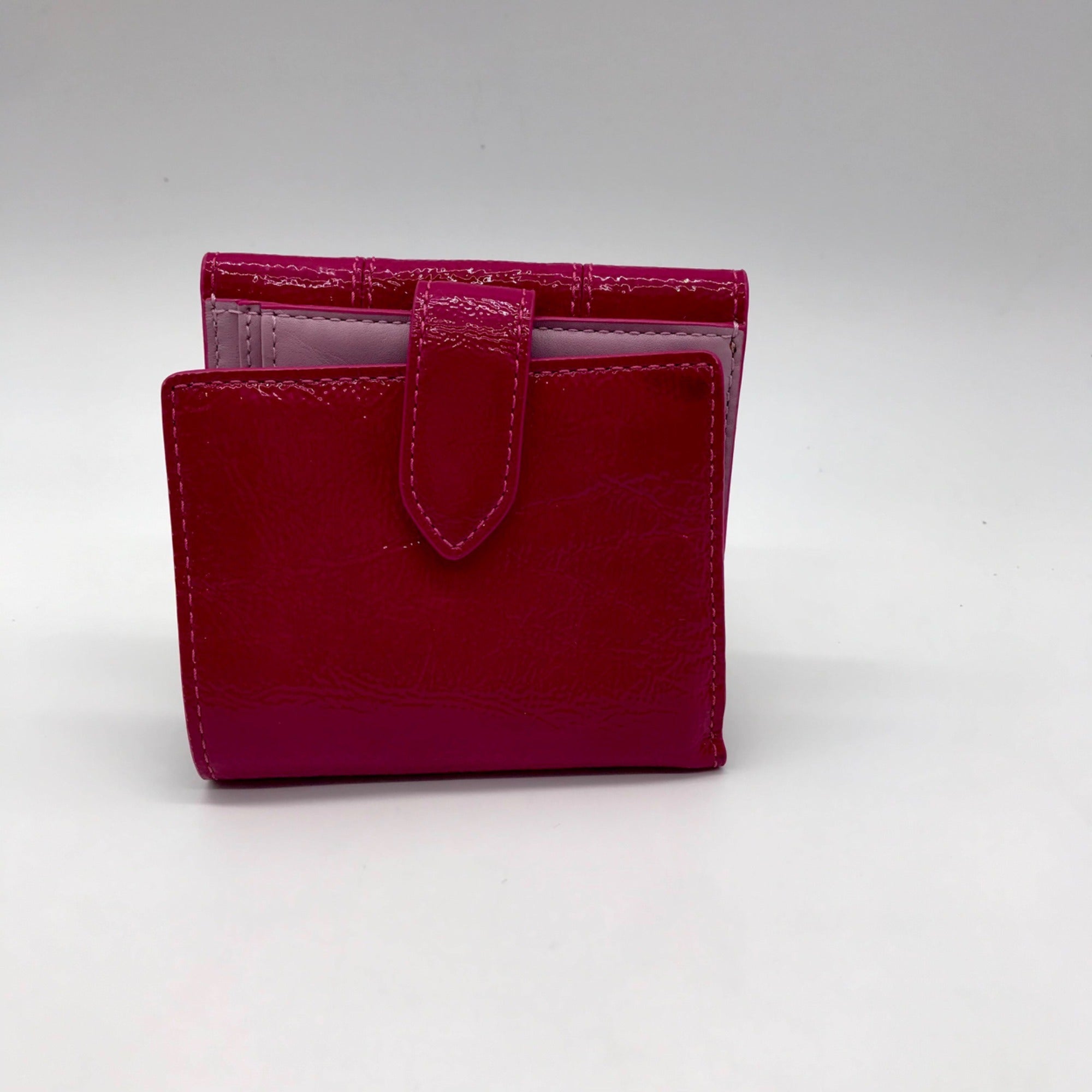 Coach Pink Leather Billfold Wallet