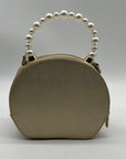 Draper James Gold Round Crossbody Bag