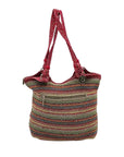 The Sak Multi-Color Fabric Belle Crochet Tote Bag