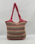 The Sak Multi-Color Fabric Belle Crochet Tote Bag