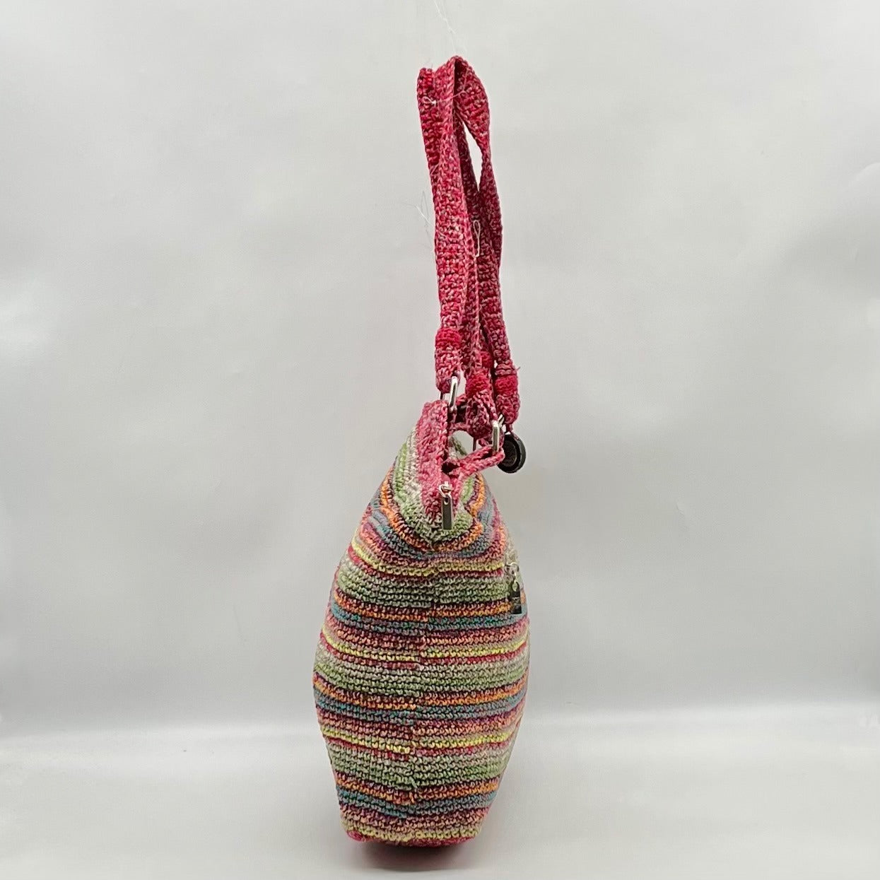 The Sak Multi-Color Fabric Belle Crochet Tote Bag