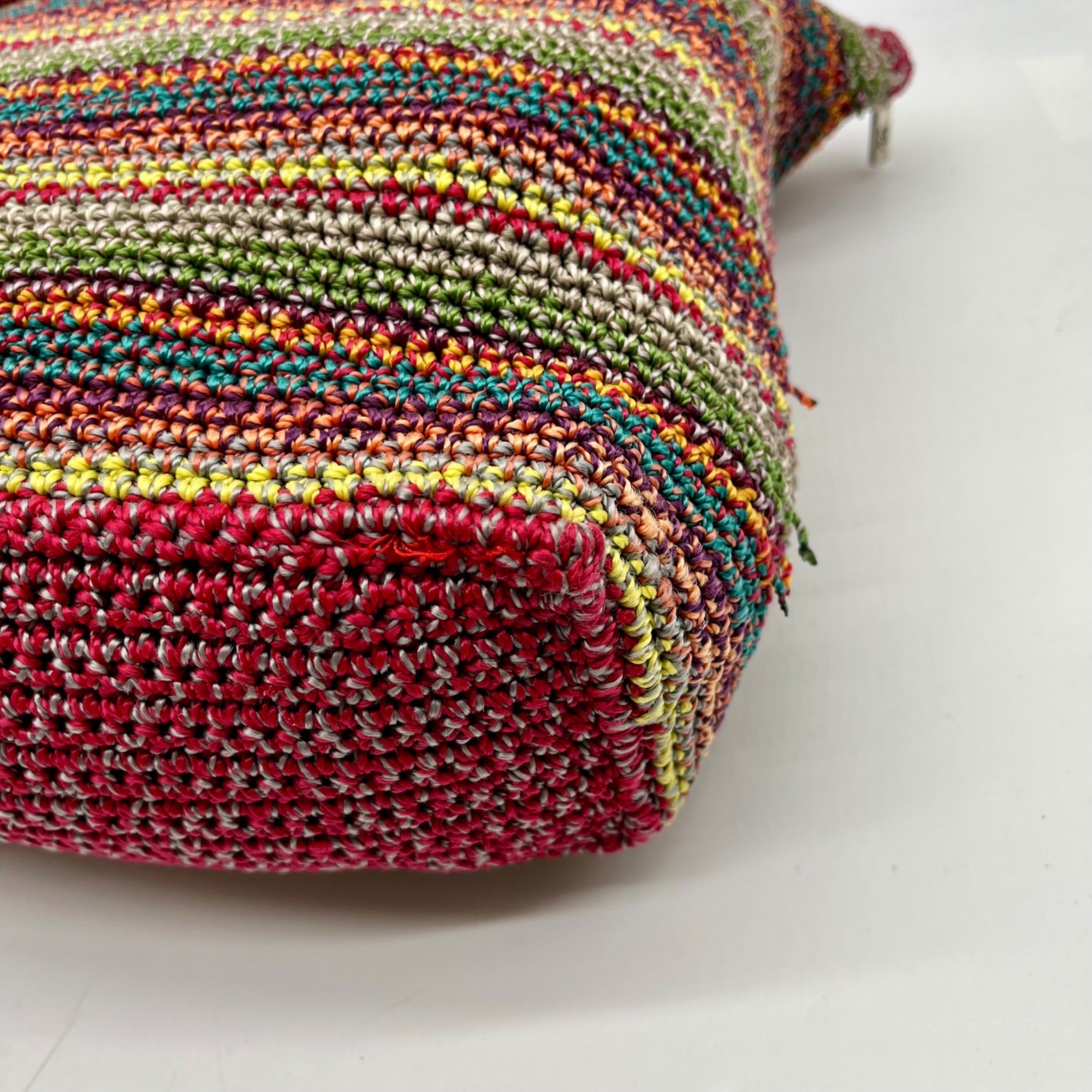 The Sak Multi-Color Fabric Belle Crochet Tote Bag