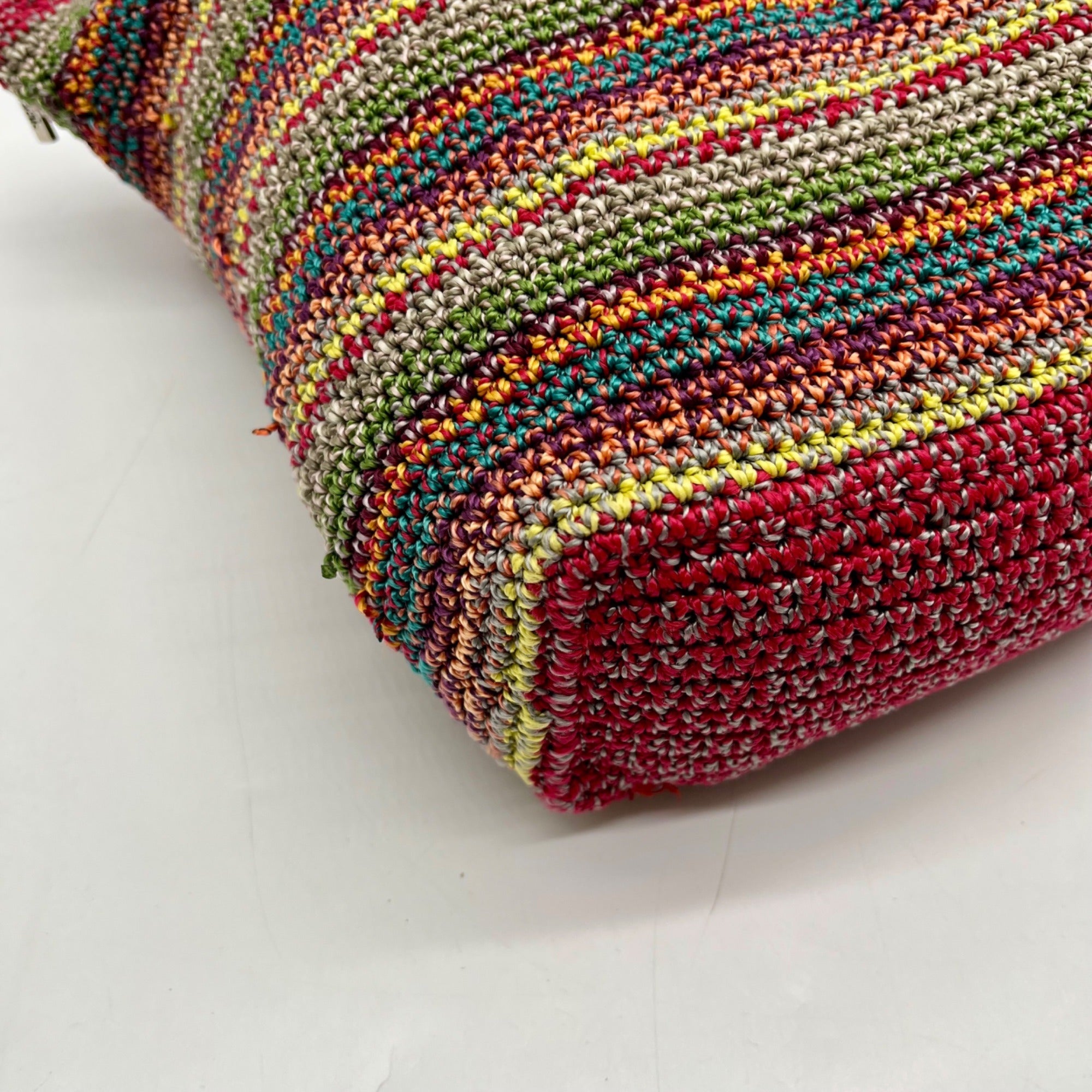 The Sak Multi-Color Fabric Belle Crochet Tote Bag