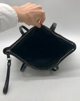 Coach Signature Canvas Black Tote Bag F15112