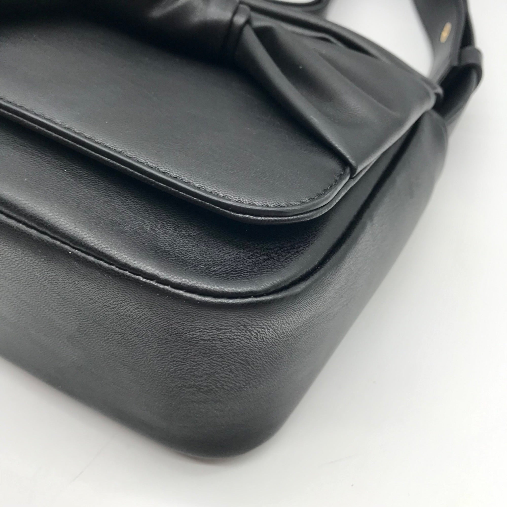 Like Dreams Black Elena Bow Shoulder Bag