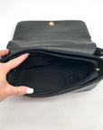Like Dreams Black Elena Bow Shoulder Bag