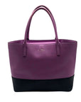 Kate Spade Purple Briel Colorblock Large Tote Bag