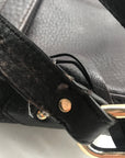 Cole Haan Brown Pebbled Leather Crossbody Bag