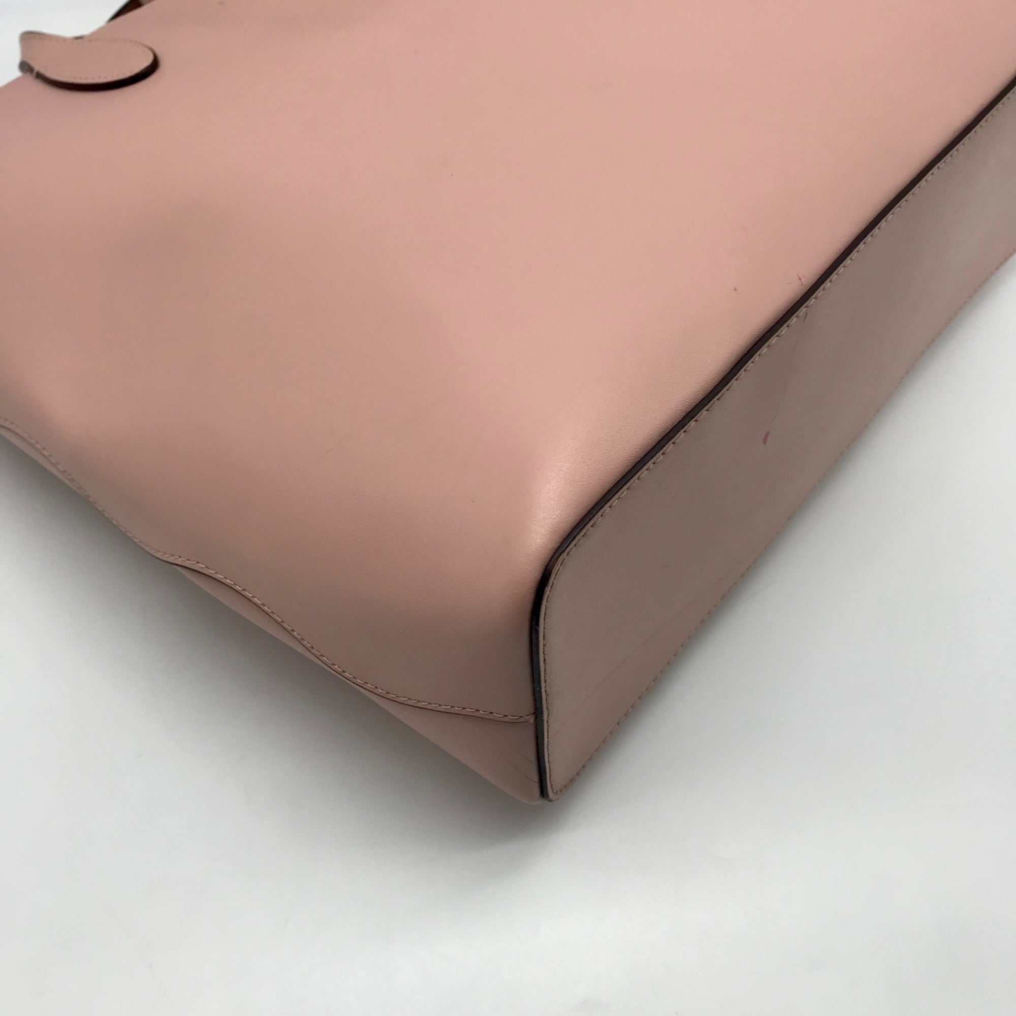 Kate Spade Light Pink Leather Medium Kerrie Tote Bag