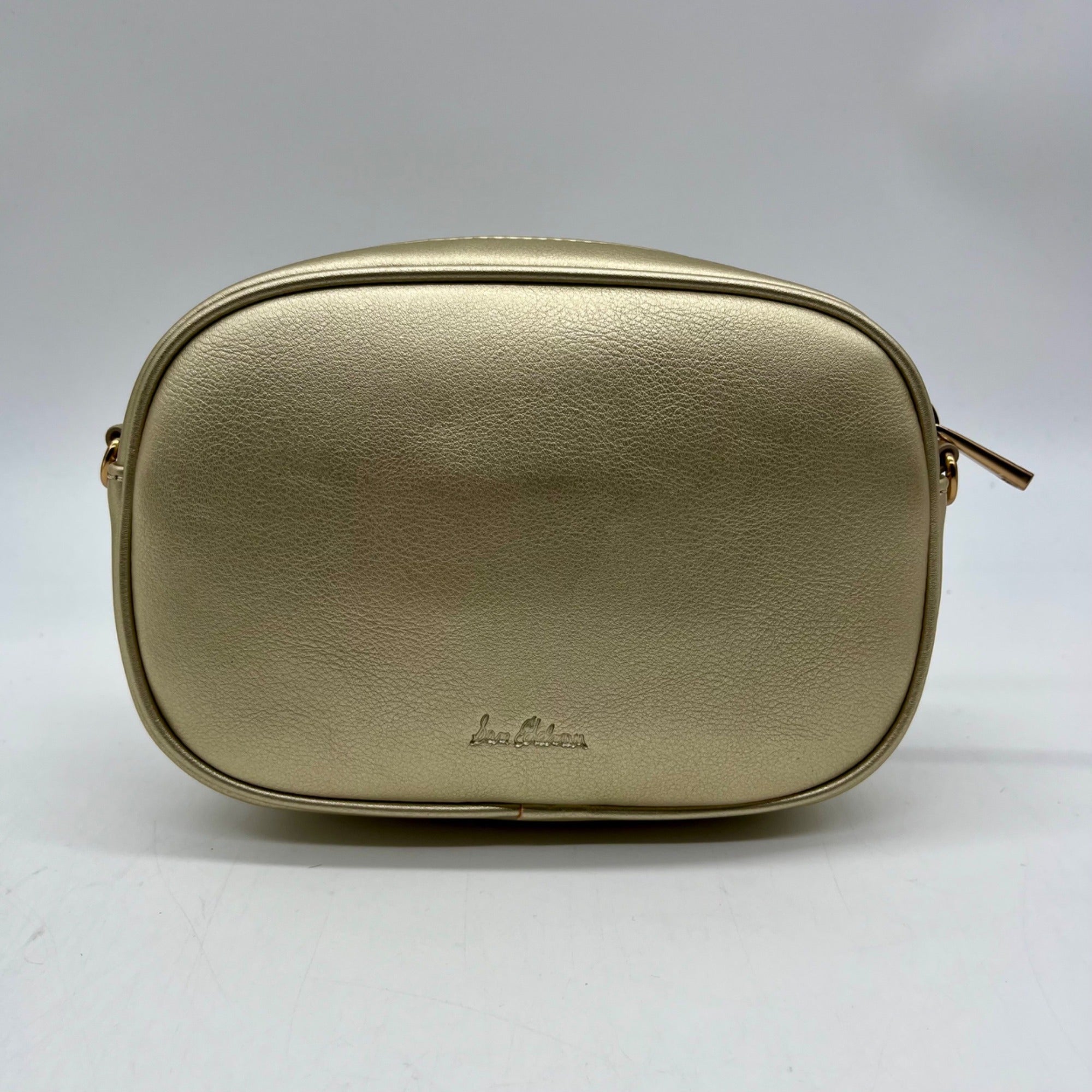 Sam Edelman Gold Faux Leather Tote Bag