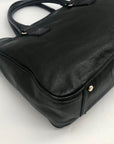 Kate Spade Black Pebbled Leather Primrose Hill Goldie Satchel Bag
