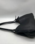 Coach Black Pebbled Leather Ella Shoulder Bag C4824