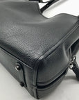 Coach Black Pebbled Leather Ella Shoulder Bag C4824