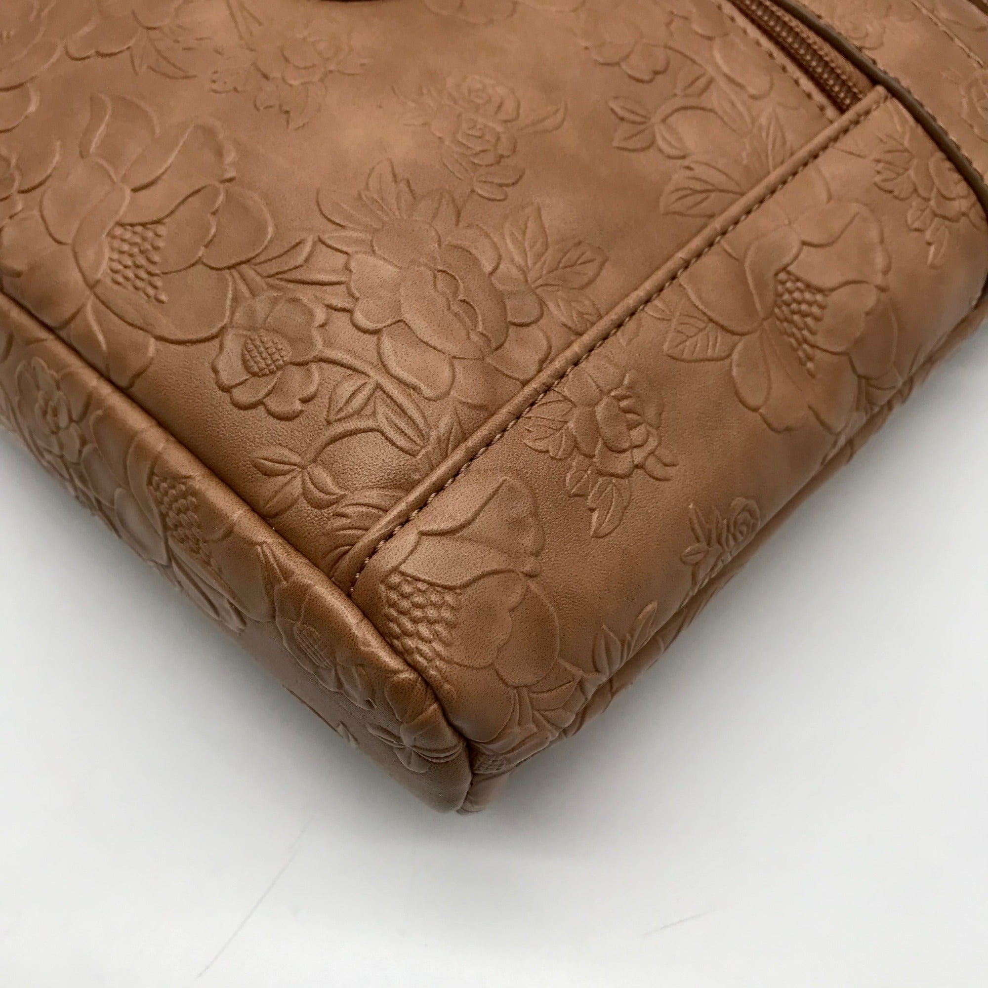 Giani Bernini Brown Pebble Crossbody Bag