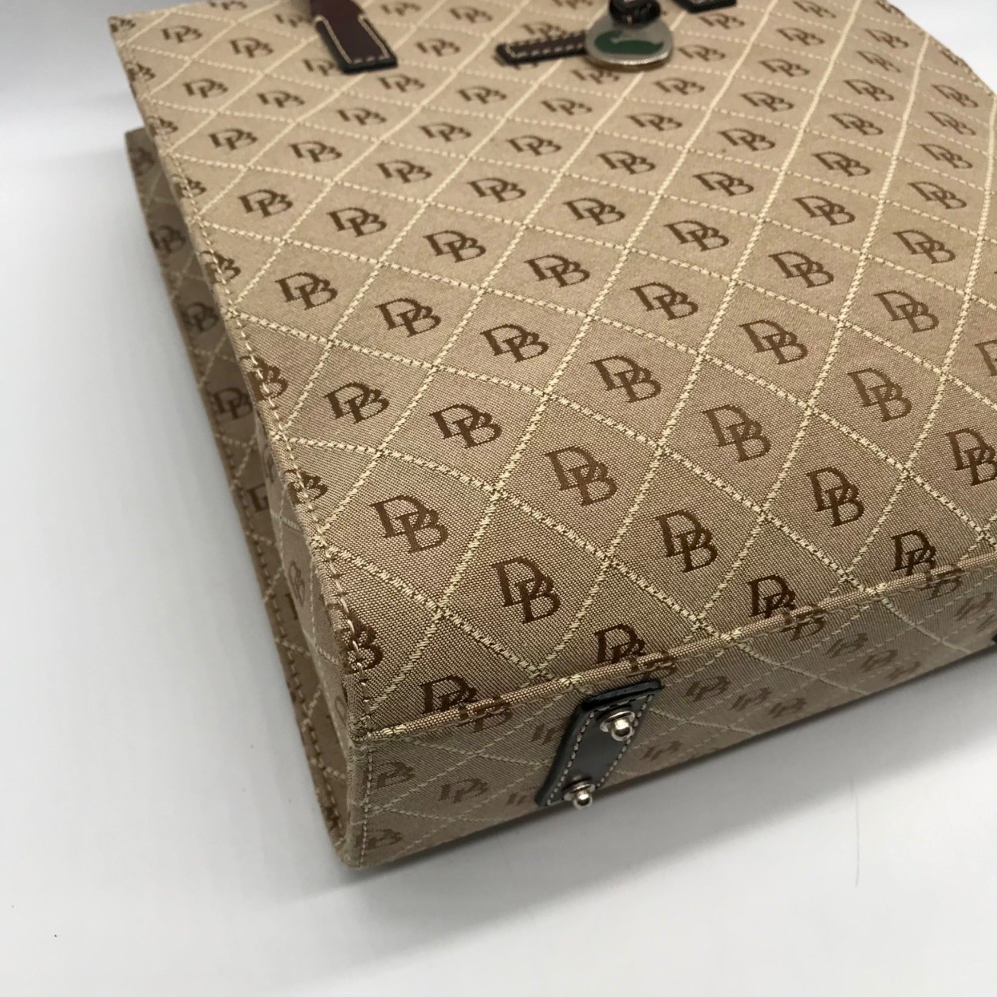 Dooney &amp; Bourke Tan East/West Signature Tote Bag