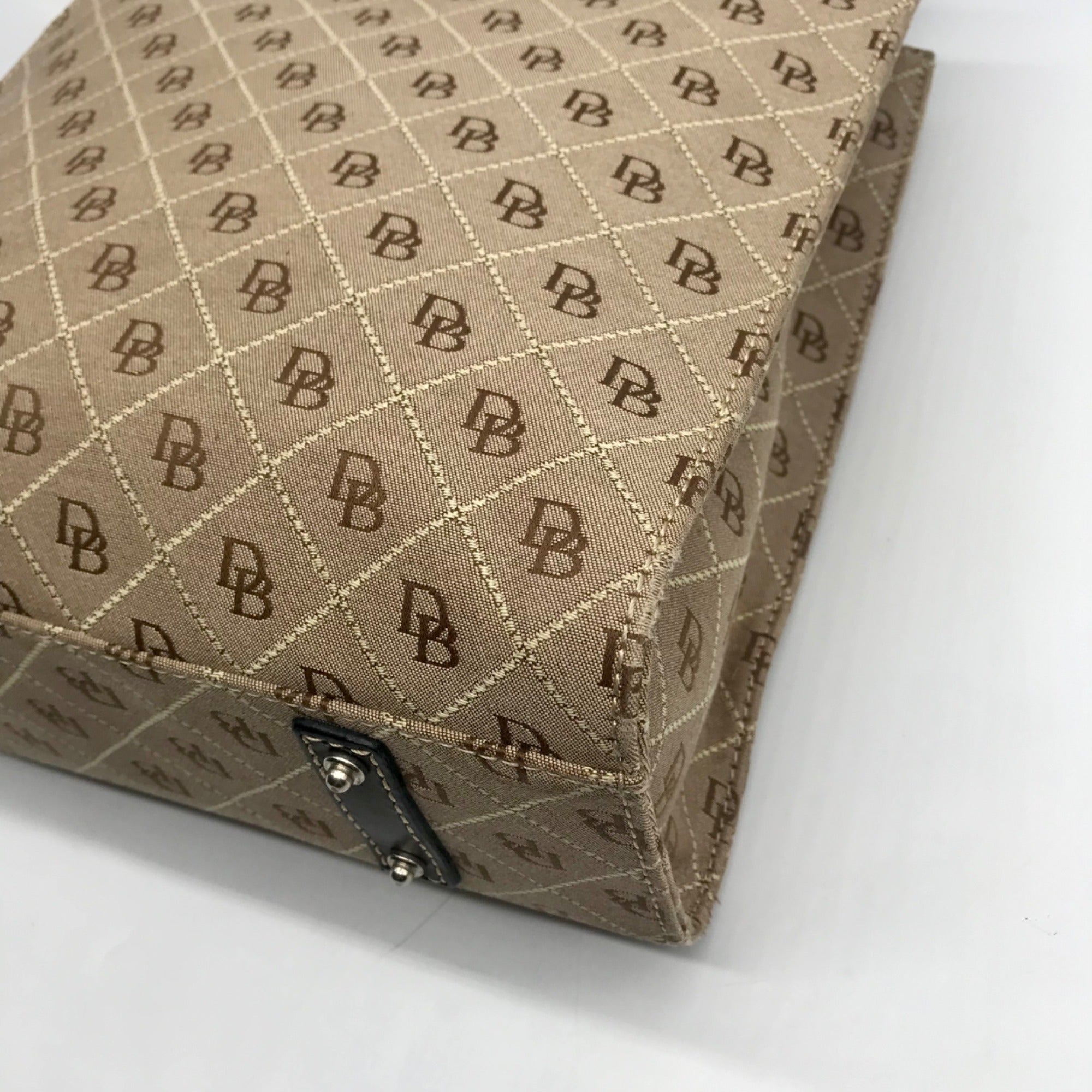 Dooney &amp; Bourke Tan East/West Signature Tote Bag