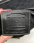Coach Black Monogram Canvas Crossbody 10250