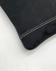 Coach Black Monogram Canvas Crossbody 10250