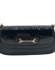 Sam Edelman Black Faux Leather Loraine Shoulder Bag