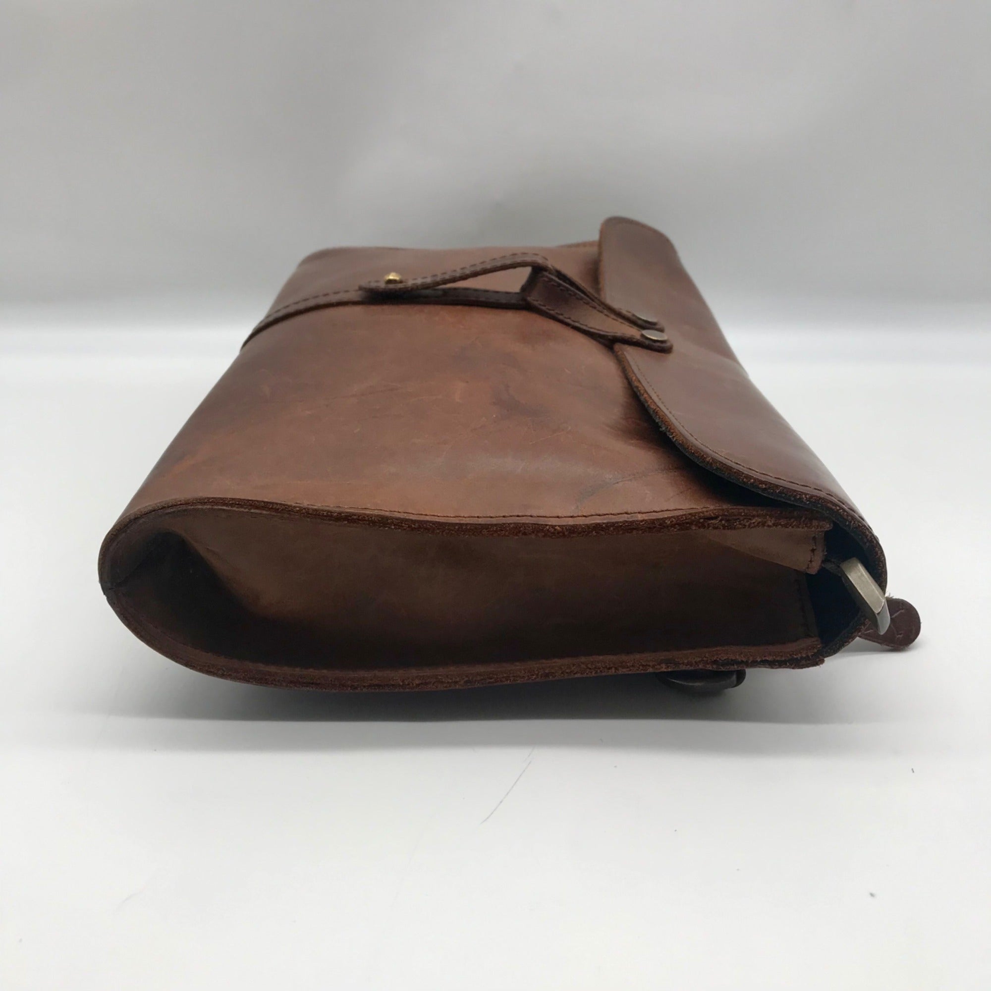 Baseballism Brown Glove Leather Crossbody Bag