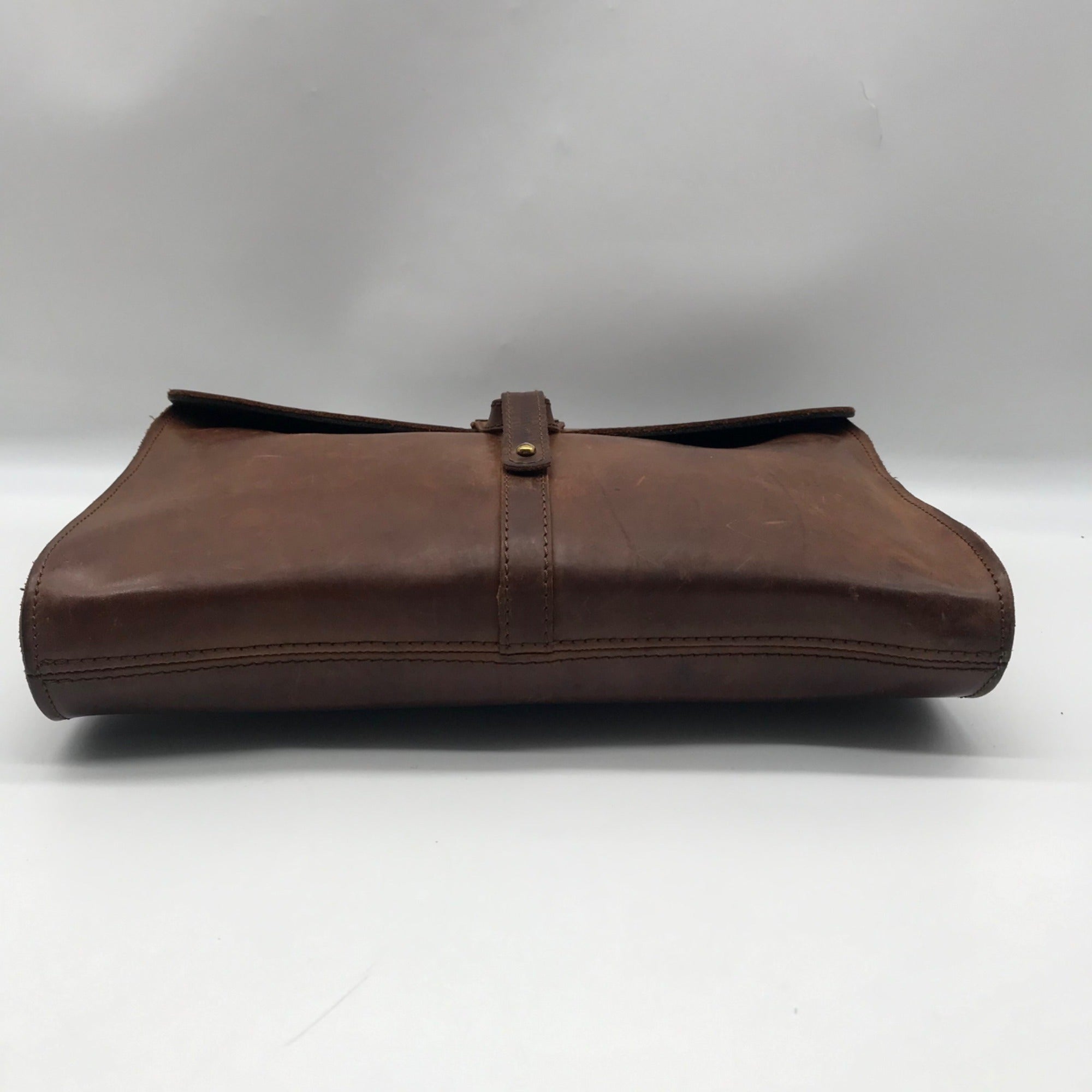 Baseballism Brown Glove Leather Crossbody Bag