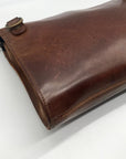 Baseballism Brown Glove Leather Crossbody Bag