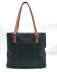 Dooney & Bourke Black Pebbled Leather Small Lexington Tote