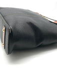 Dooney & Bourke Black Pebbled Leather Small Lexington Tote