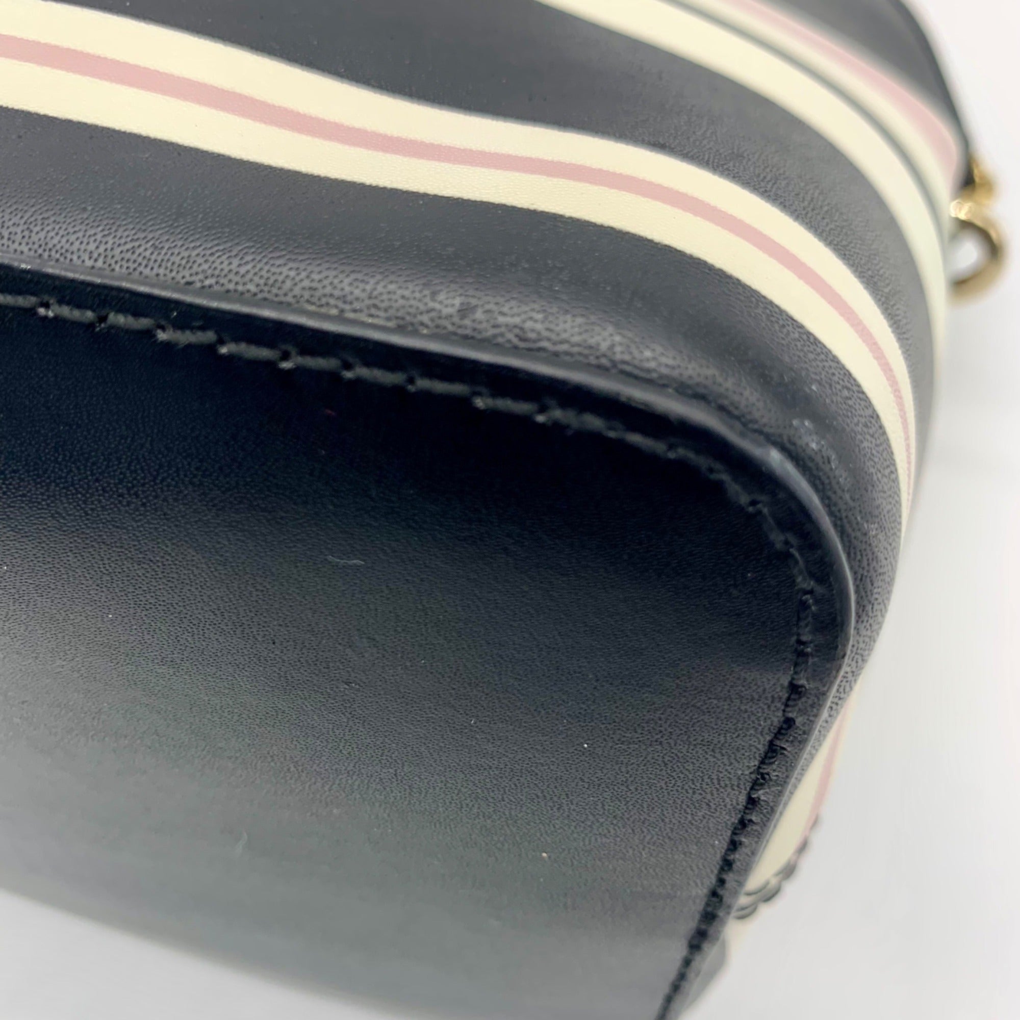 Kate Spade Striped Grove Street Carl Satchel