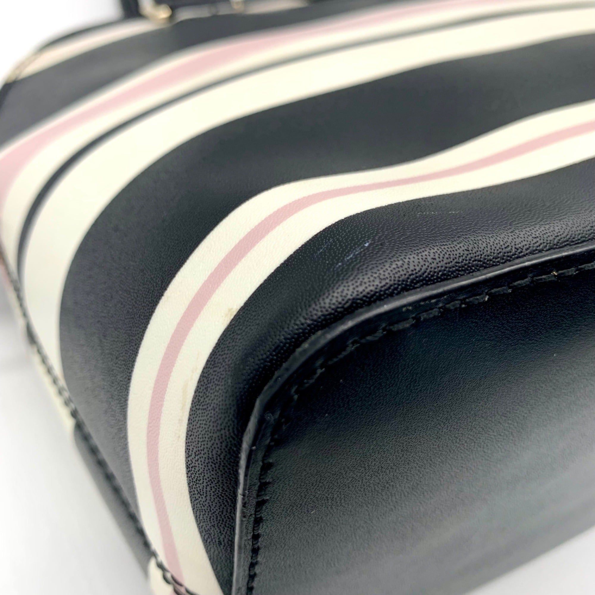 Kate Spade Striped Grove Street Carl Satchel