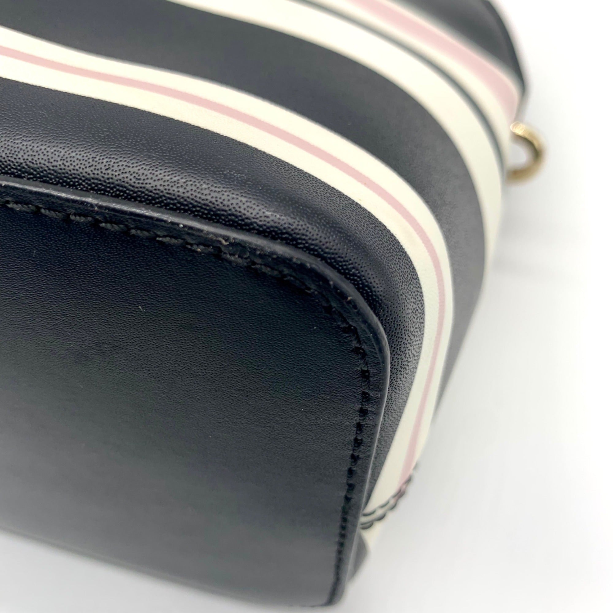 Kate Spade Striped Grove Street Carl Satchel