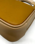 Burberry Beige Leather DK88 Top Handle Crossbody Bag