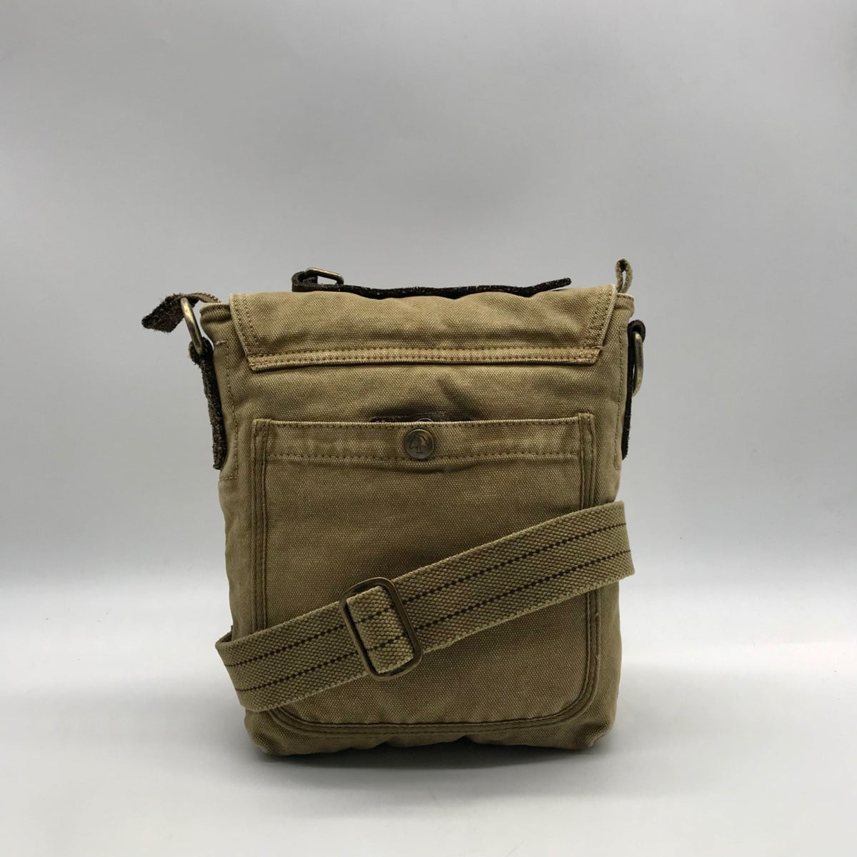 TSD Tan Fabric Crossbody Bag