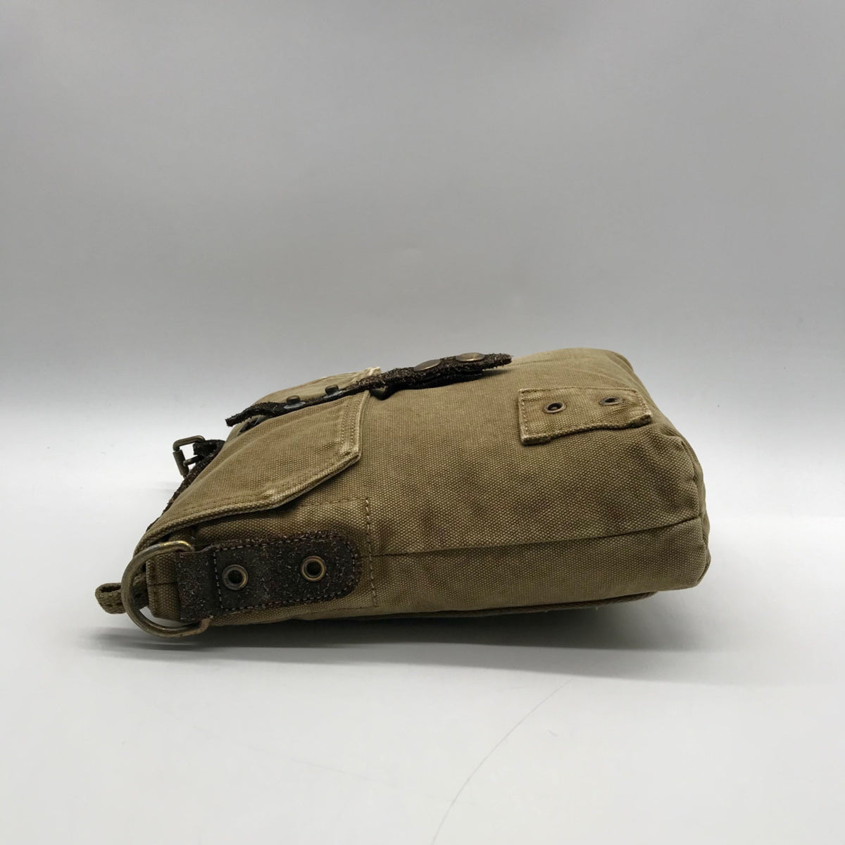 TSD Tan Fabric Crossbody Bag