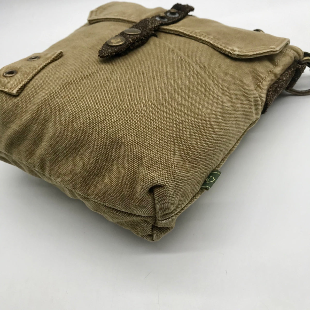 TSD Tan Fabric Crossbody Bag