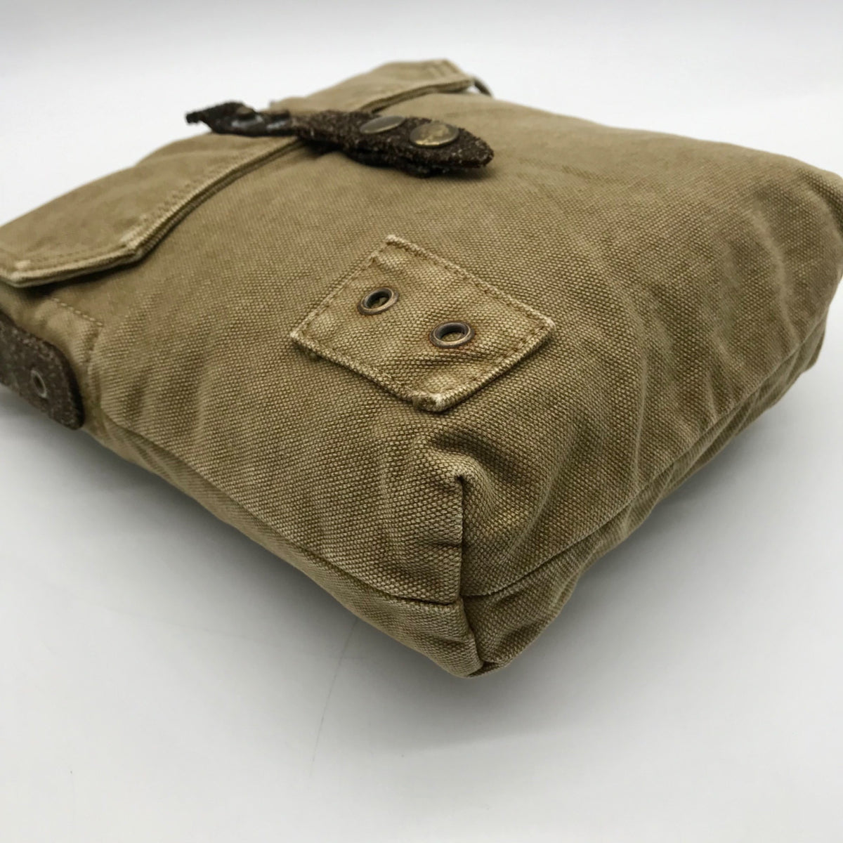 TSD Tan Fabric Crossbody Bag