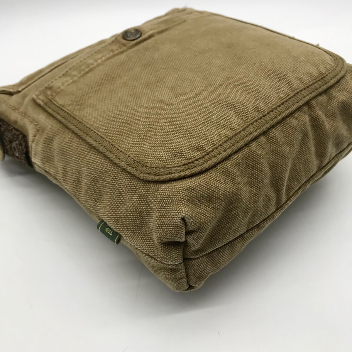 TSD Tan Fabric Crossbody Bag