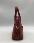 Dooney & Bourke Brown Leather Florentine Domed Satchel Bag