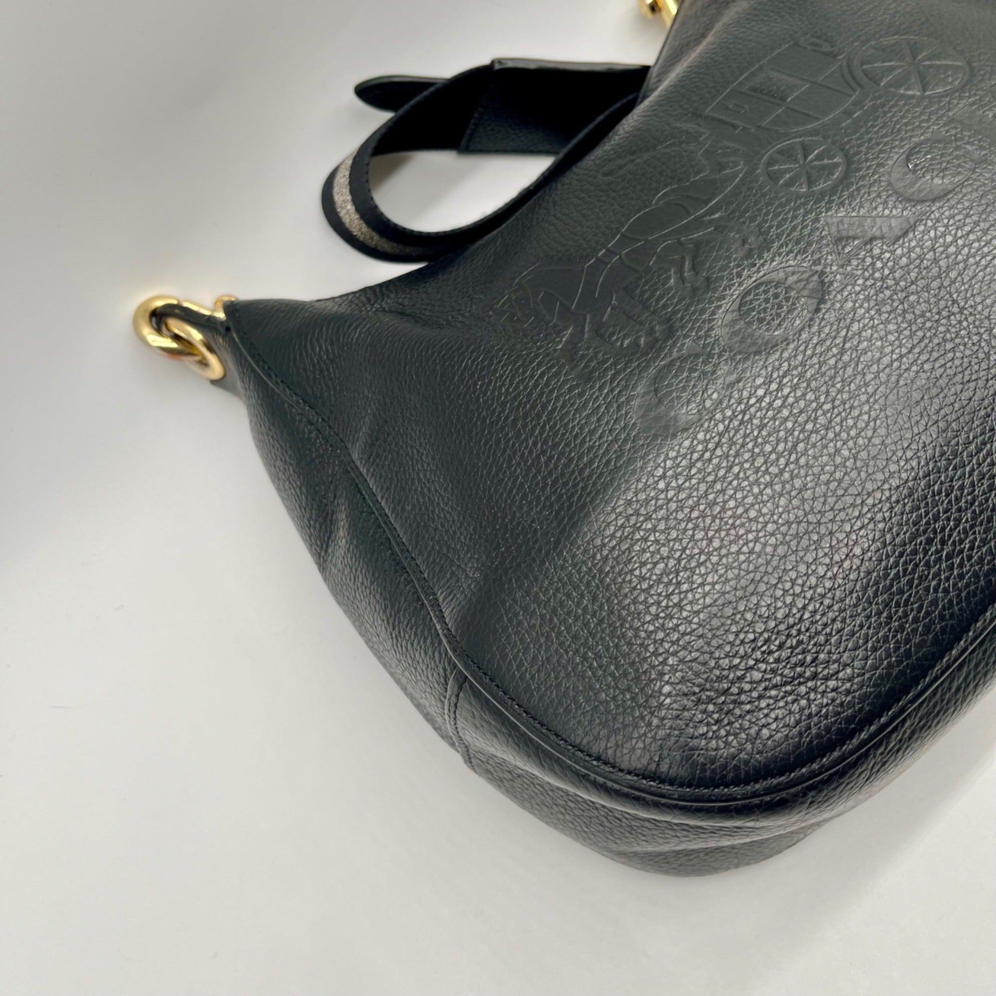 Coach Black Leather Jes Hobo Bag F72702