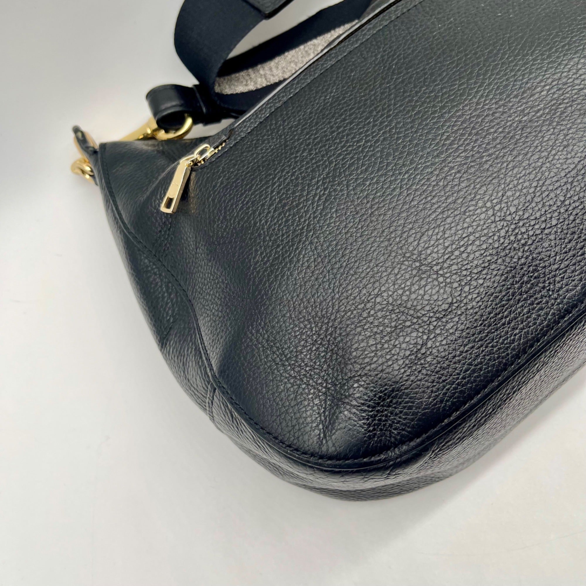 Coach Black Leather Jes Hobo Bag F72702