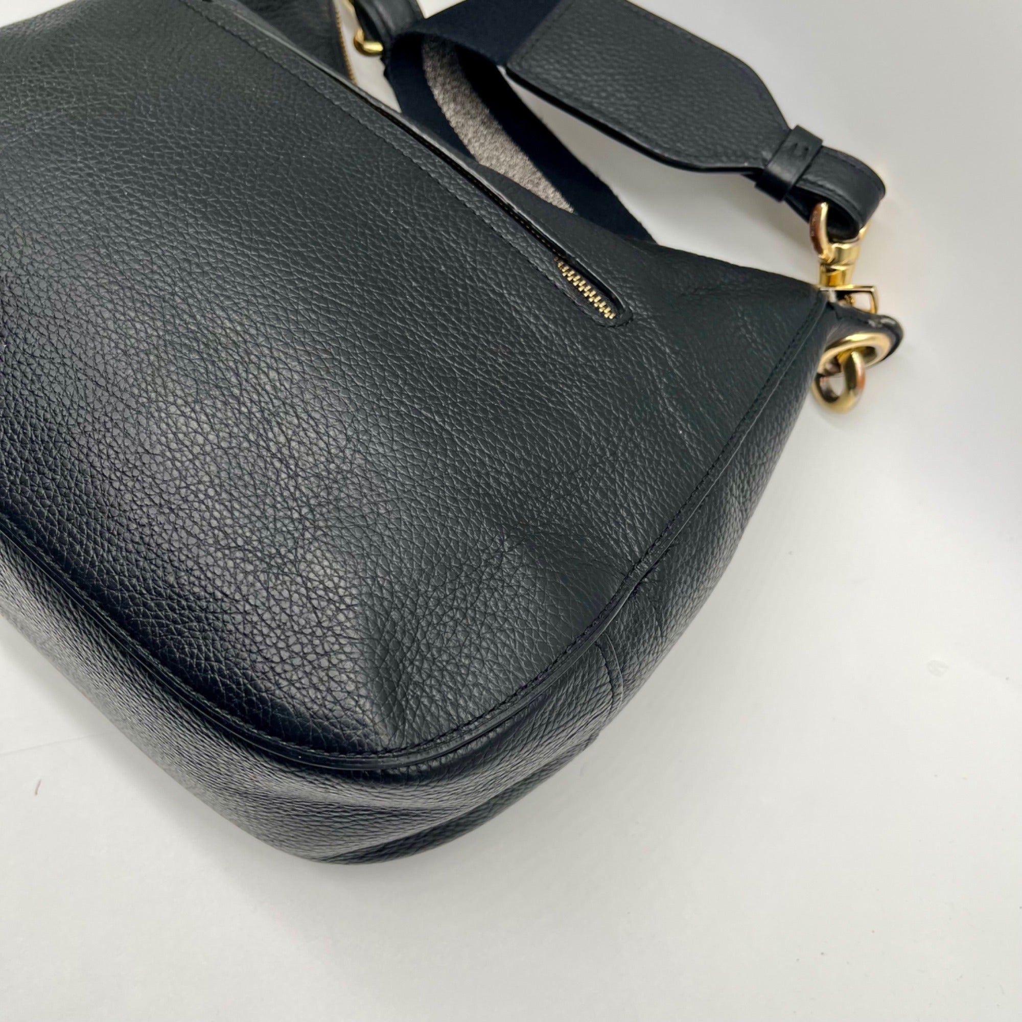 Coach Black Leather Jes Hobo Bag F72702